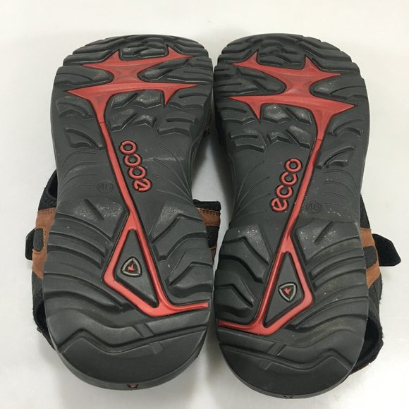 Ecco Yucatan 12-12.5 US Brown Nubuck Sport Sandals 46EU main image 6